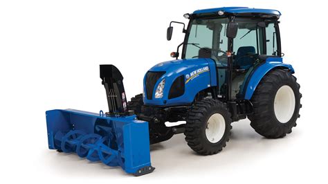 new holland tractor with snowblower